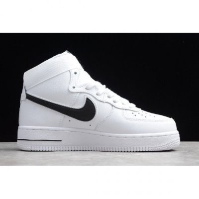 Nike Air Force 1 High '07 3 Beyaz / Siyah Kaykay Ayakkabı Türkiye - 90GLNPNM